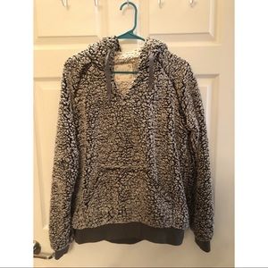 Hooded Sherpa Sweatshirt